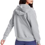 Hanes Women's Full-Zip EcoSmart Hoodie, Light Steel