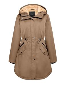 Orolay Women's Hooded Fleece Lined Winter Parka
