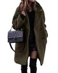 BTFBM Women's Cozy Faux Fur Winter Coat