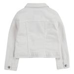 Levi's White Denim Trucker Jacket for Girls