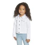 Levi's White Denim Trucker Jacket for Girls