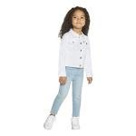 Levi's White Denim Trucker Jacket for Girls