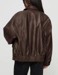 PRETTYGARDEN Women's Oversized Faux Leather Jacket