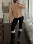 Cicy Bell Women's Chunky Knit Cardigan Jacket