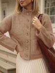 Cicy Bell Women's Chunky Knit Cardigan Jacket