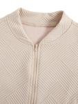 Verdusa Women's Lightweight Khaki Bomber Jacket