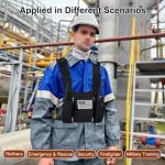 Radio Chest Harness Pouch Vest for Walkie Talkies