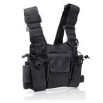 Radio Chest Harness Pouch Vest for Walkie Talkies