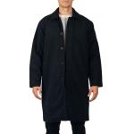 Alpine Swiss Zach Mens Wool Trench Coat Knee Length Overcoat Black 2XL