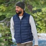 Eddie Bauer Men's Black Recycled Down Vest