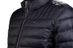 Tommy Hilfiger Men's Real Down Insulated Packable Puffer Jacket, Black, X-Large
