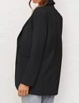 MEROKEETY Women's Fall Open Front Blazer Jacket