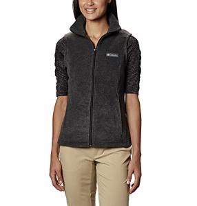 Columbia Women's Benton Springs Fleece Vest, Charcoal