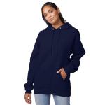 Hanes Men's EcoSmart Hooded Sweatshirt - Navy