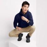 Hanes Men's EcoSmart Hooded Sweatshirt - Navy