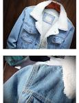 Men's Sherpa Lined Denim Trucker Jacket