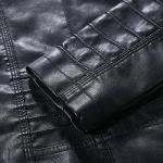 Tanming Women’s Hooded Faux Leather Biker Jacket