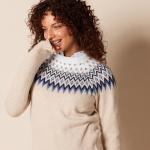 Women's Soft Touch Fair Isle Crewneck Sweater