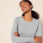 Women's Plus Size 100% Cotton Crewneck Sweater