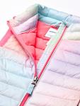 Pink Ombre Packable Puffer Vest for Girls