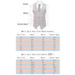 Mcoskly Men's Double Breasted Suit Vests, Casual Business Vests, Slim Fit Waistcoat,for Wedding Groom Dating,Black,S