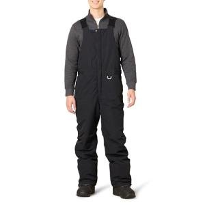 Men's Water-Resistant Insulated Snow Bib Overalls