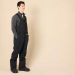 Men's Water-Resistant Insulated Snow Bib Overalls