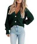 Prettygarden Women's Chunky Knit Open Front Cardigan