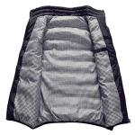 Men's Black Casual Padded Vest Jacket - XL