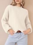 PRETTYGARDEN Women's Oversized Knit Sweater Top