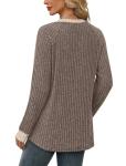 Women's Comfy Long Sleeve Fall Tunic Sweater