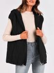 PRETTYGARDEN Women's Hooded Casual Vest Jacket