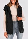 PRETTYGARDEN Women's Hooded Casual Vest Jacket