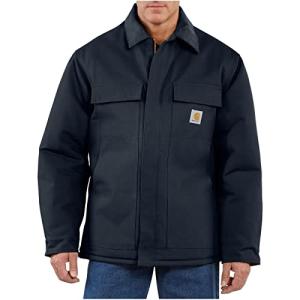 Carhartt Men's Insulated Duck Coat in Dark Navy