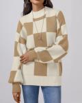Trendy Women's Turtleneck Sweater Pullover Outfit