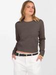 ANRABESS Women's Cropped Long Sleeve Sweater Top