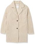 Daily Ritual Women's Teddy Bear Fleece Coat - Sand