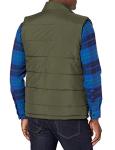 Men's Insulated Puffer Vest - Olive, Large
