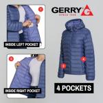 Gerry Women's Packable Hooded Puffer Jacket