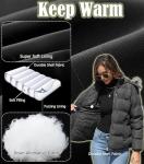 GGleaf Women's Warm Quilted Hooded Puffer Jacket