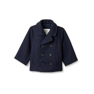 Sofia Grainge Boys' Wool Blend Double Breasted Coat