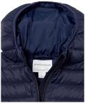 Girls' Navy Packable Water-Resistant Puffer Jacket