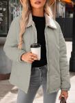 Trendy Women's Diamond Quilted Winter Puffer Jacket