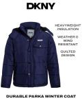 DKNY Boys Cozy Puffer Jacket - Size 10-12