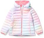 Toddler Girls' Pink Ombre Packable Puffer Jacket