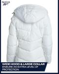 Reebok Women’s Heavyweight Puffer Jacket with Hood