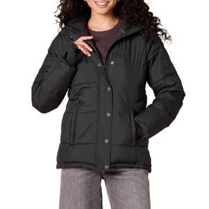 Amazon Essentials Women's Quilted Hooded Puffer Coat