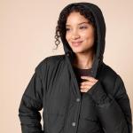Amazon Essentials Women's Quilted Hooded Puffer Coat
