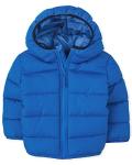 Baby Boys Medium Weight Blue Puffer Jacket