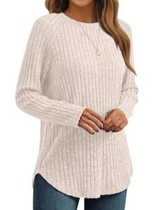 AUTOMET Women's Long Sleeve Fall Fashion Tops